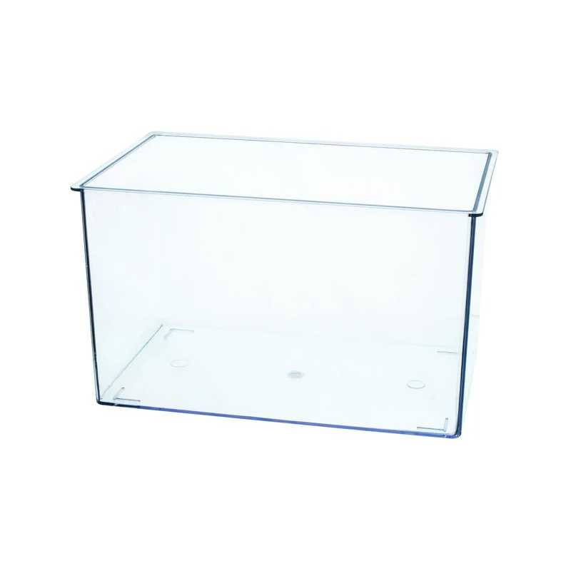 Bac transparent en plexiglass 2.6L (18,5 x 12 x 13 cm)