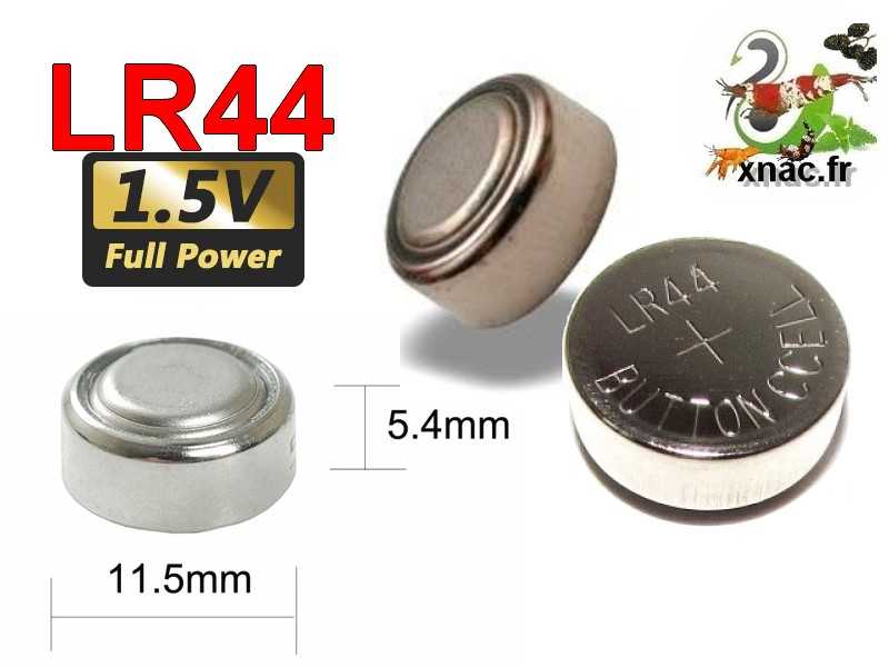PANASONIC - Pile bouton LR44 - Pile micro alkaline LR44 Supporte